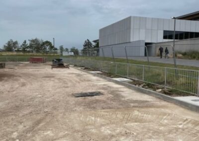 Pedestrian Guard Rails – Gaydon, Warwickshire, UK