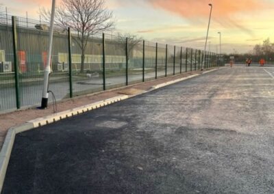 2.4m 358 Rigid Security Mesh Fencing Liverpool